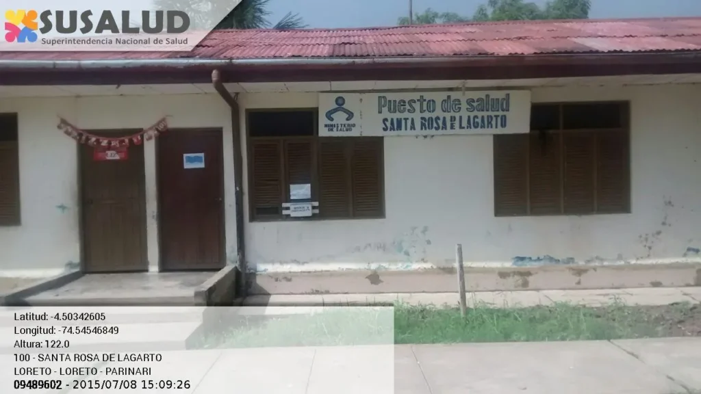 Santa Rosa de Lagarto en Parinari, Loreto