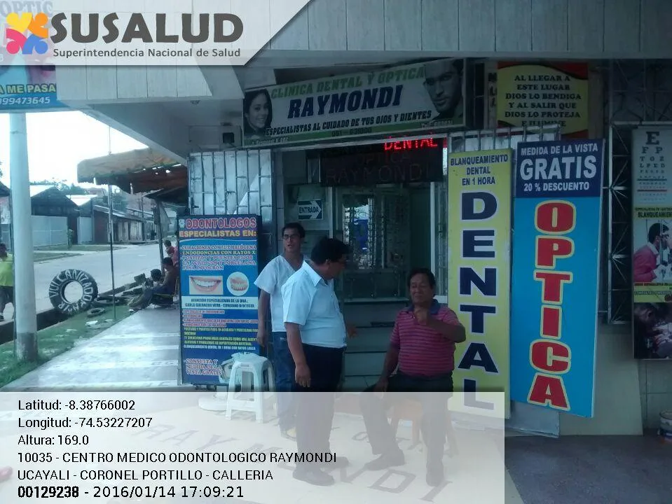 Centro Medico Odontologico Raymondi en Calleria, Ucayali
