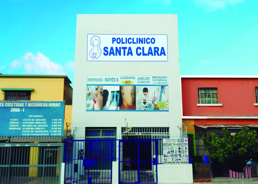 Policlinico Santa Clara en Rimac, Lima