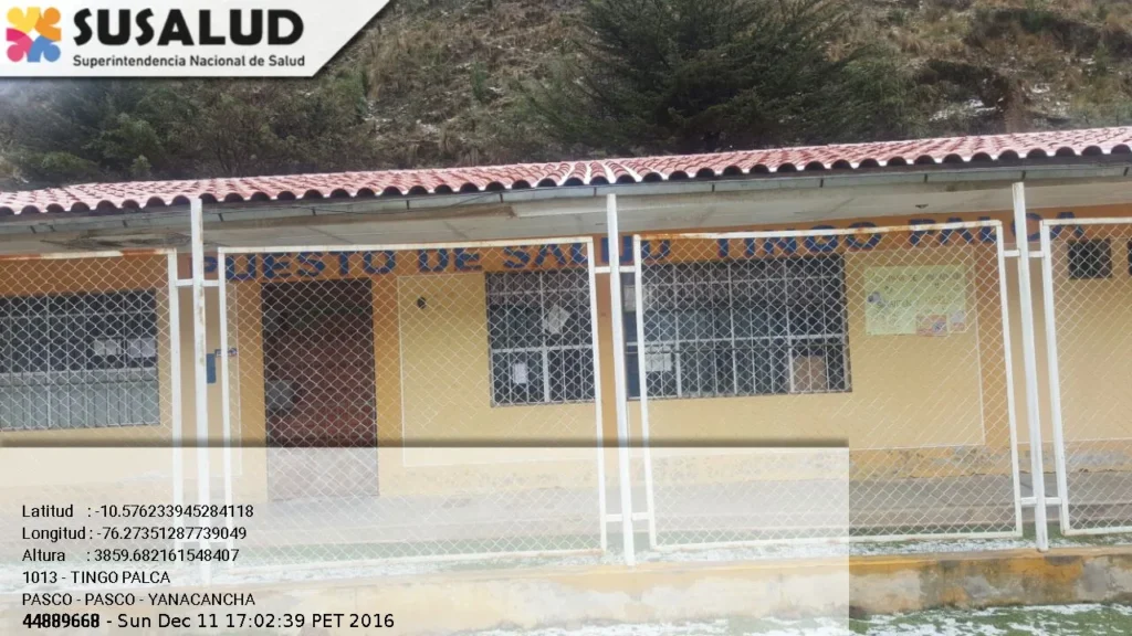 Tingo Palca en Yanacancha, Pasco