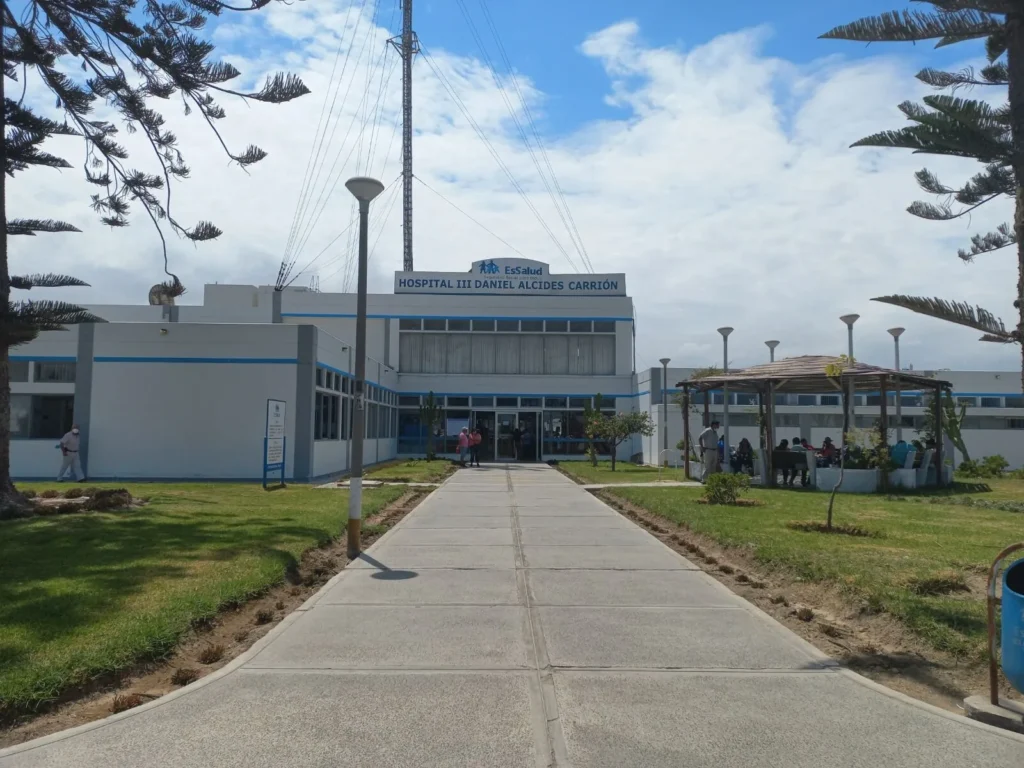 Hospital III Daniel Alcides Carrión ESSALUD Red de Tacna en Calana, Tacna