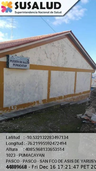 Pumacayan en San Francisco de Asis de Yarusyacan, Pasco