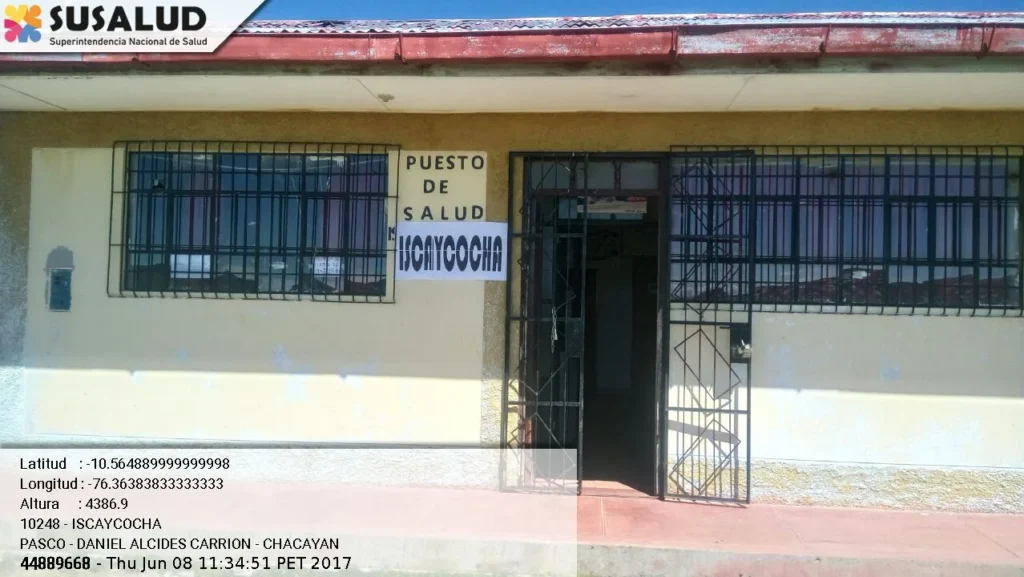 Iscaycocha en Chacayan, Pasco