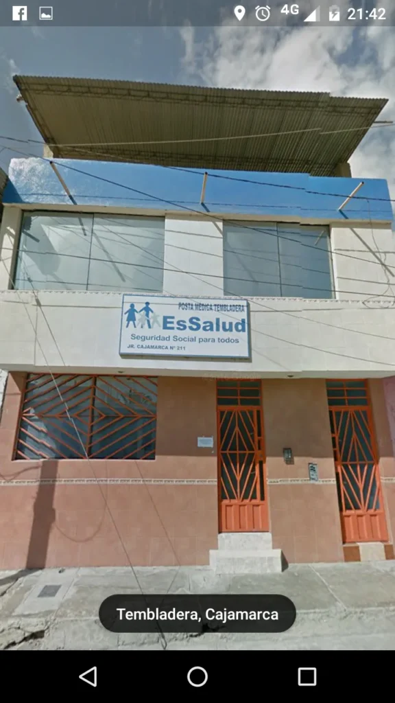 Posta Medica Tembladera en Yonan, Cajamarca