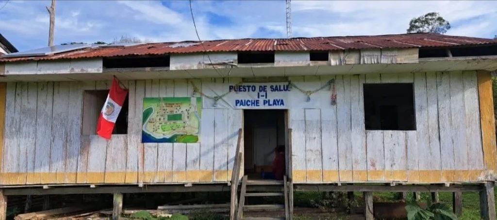Puesto de Salud I-1 Paiche Playa en Tigre, Loreto
