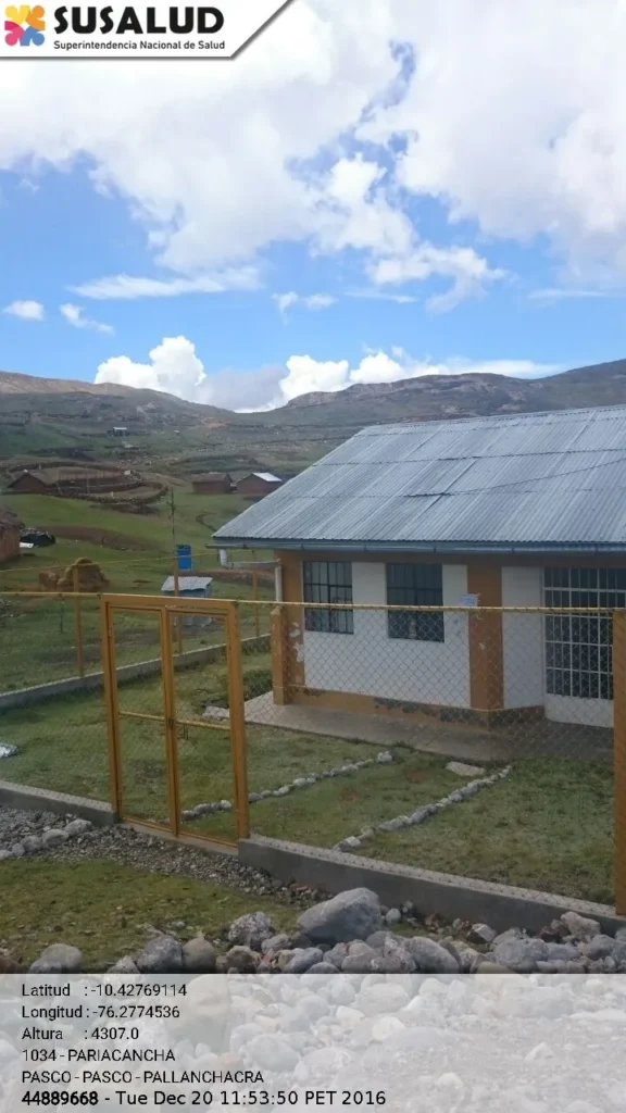 Pariacancha en Pallanchacra, Pasco