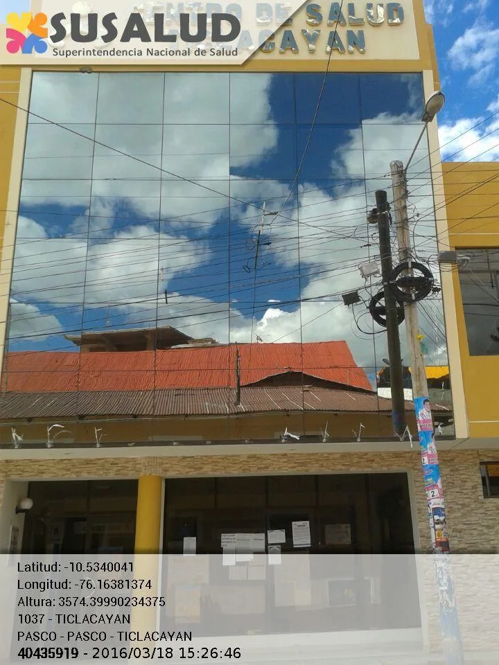 Ticlacayan en Pasco