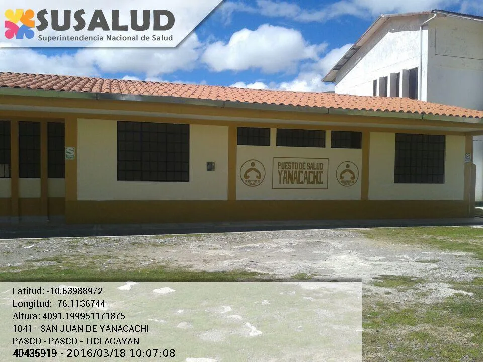 San Juan de Yanacachi en Ticlacayan, Pasco