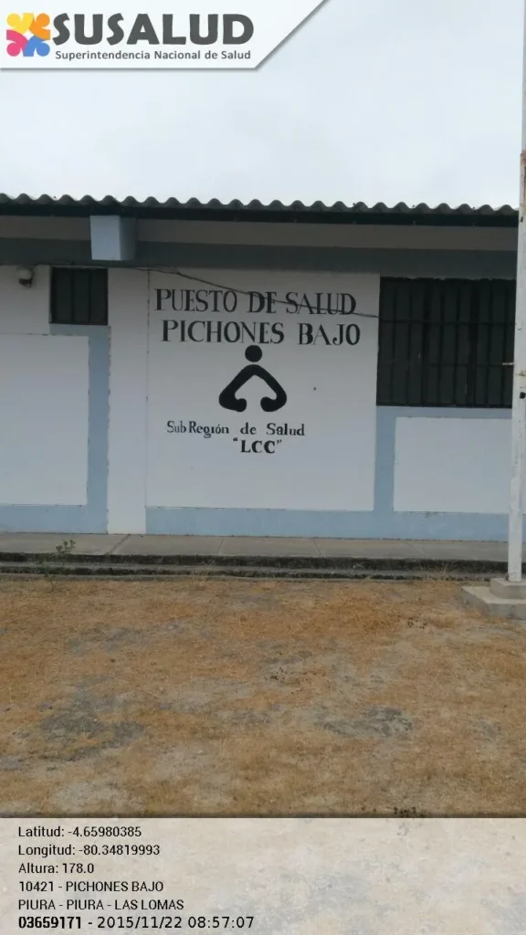 Puesto de Salud Pichones bajo en Las Lomas, Piura