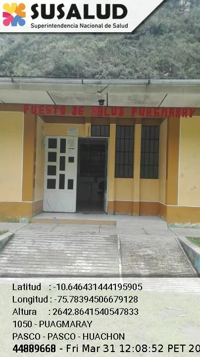 Puagmaray en Huachon, Pasco