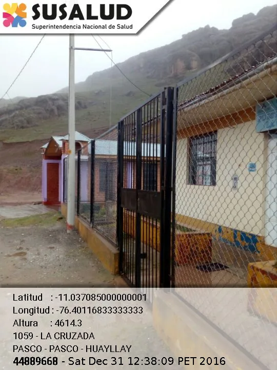 La Cruzada en Huayllay, Pasco