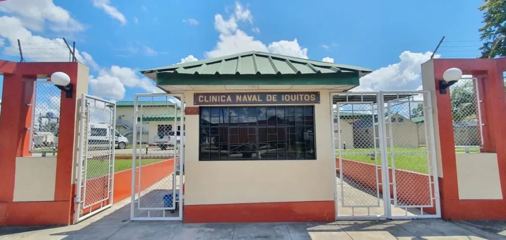 Clínica Naval de Iquitos en Punchana, Loreto