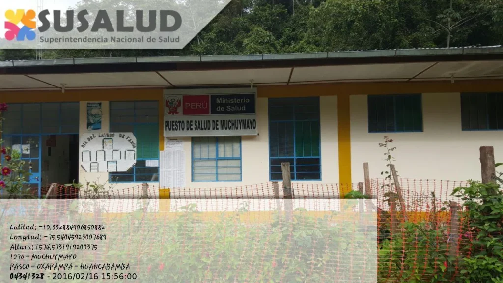 Muchuymayo en Huancabamba, Pasco