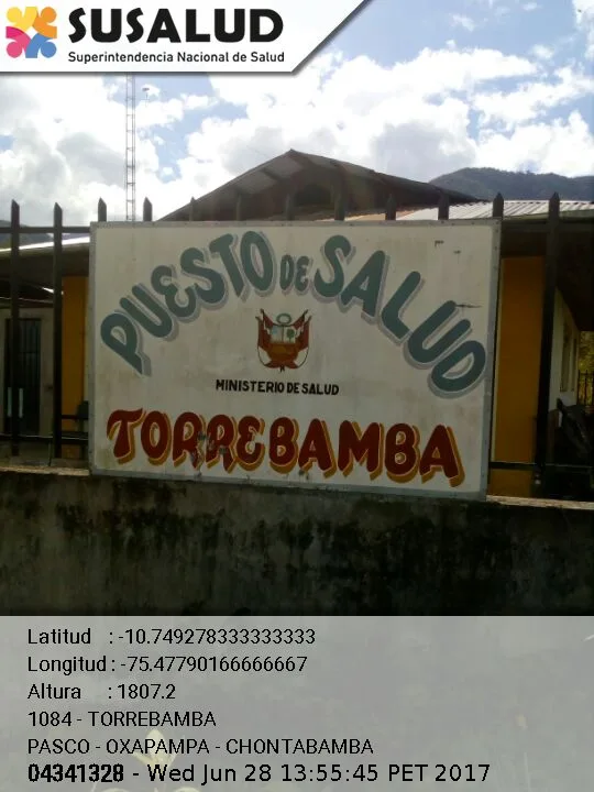 Torrebamba en Chontabamba, Pasco