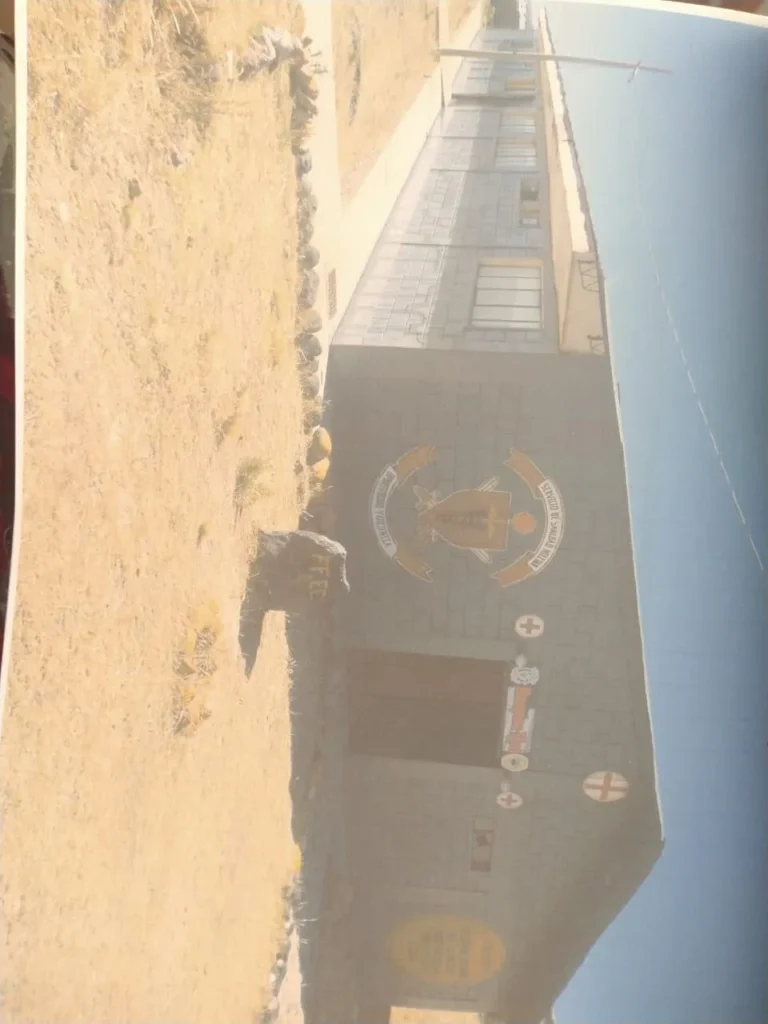 Enfermeria de la Escuela de Montaña en Santa Rosa, Puno