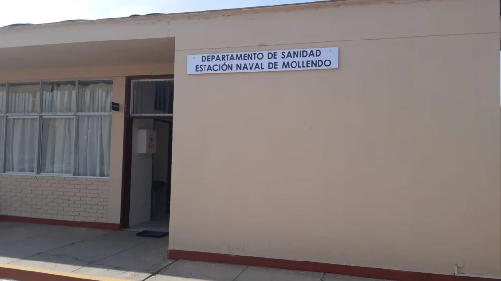 Departamento de Sanidad en Mollendo, Arequipa