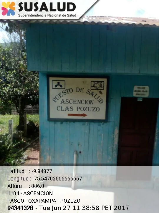 Ascencion en Pozuzo, Pasco