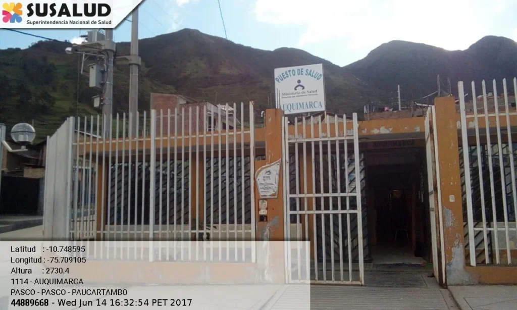 Auquimarca en Paucartambo, Pasco