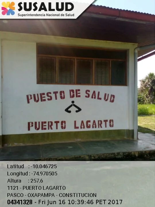 Puerto Lagarto en Constitucion, Pasco