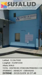 Centro de Atencion Primaria I Curahuasi
