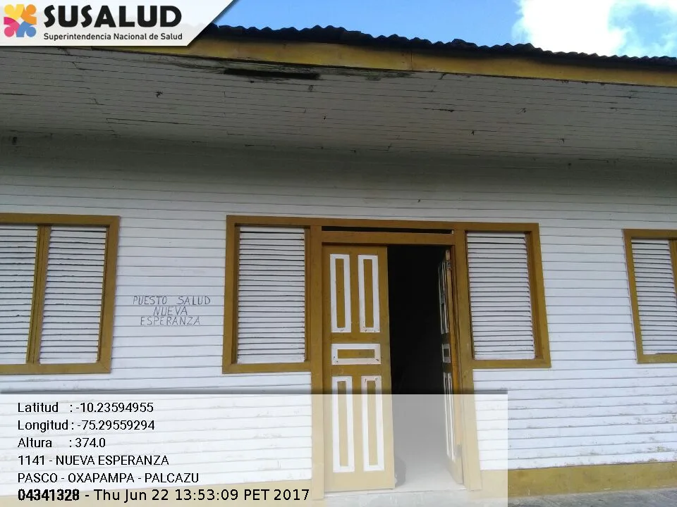 Nueva Esperanza en Palcazu, Pasco