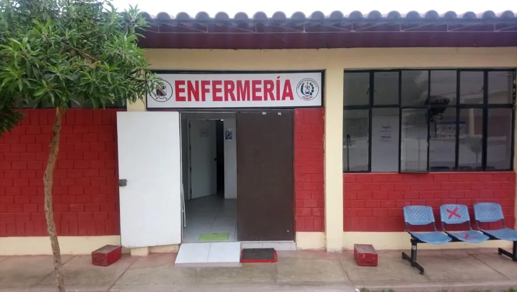 Enfermeria del Cuartel Tarapaca Tacna en Coronel Gregorio Albarracin L., Tacna