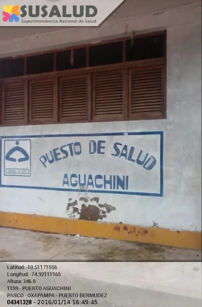 Puerto Aguachini en Puerto Bermudez, Pasco