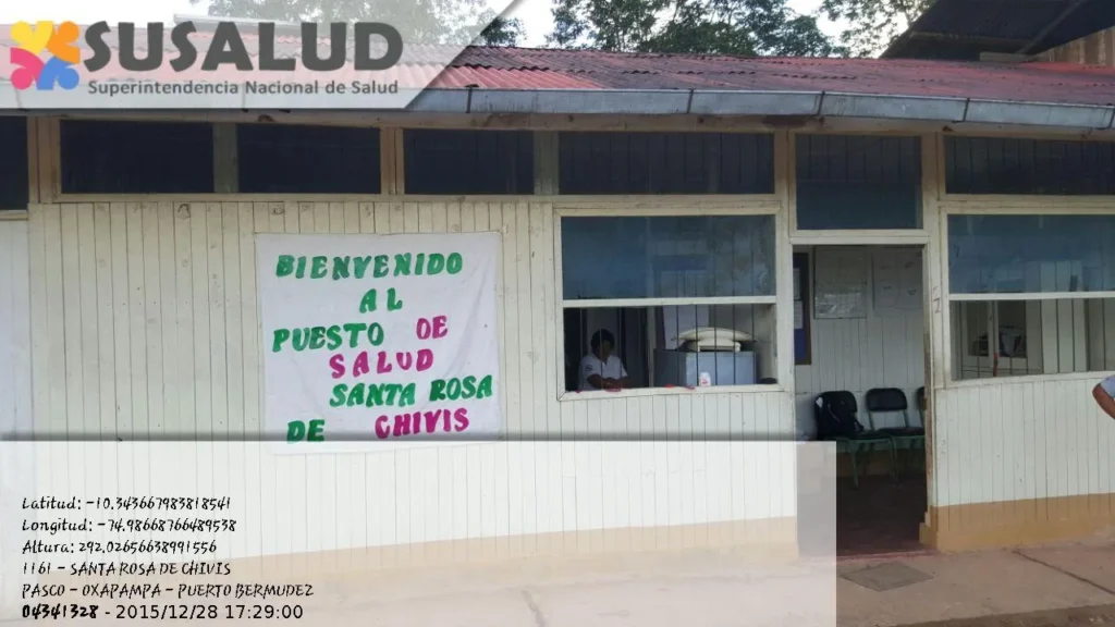 Santa Rosa de Chivis en Puerto Bermudez, Pasco