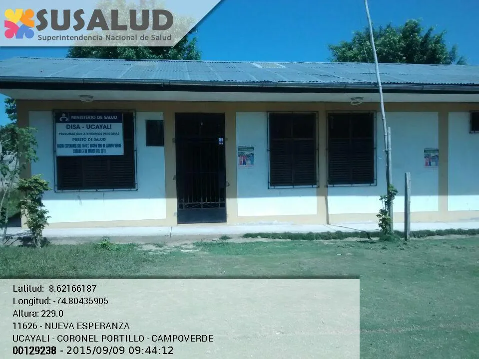 Nueva Esperanza en Campoverde, Ucayali