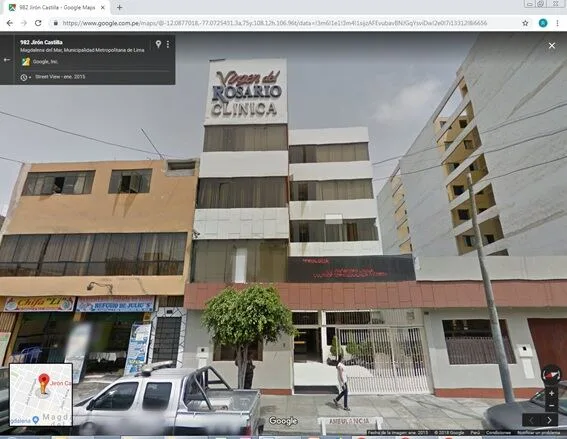 Clinica Virgen del Rosario Srl en Magdalena del Mar, Lima