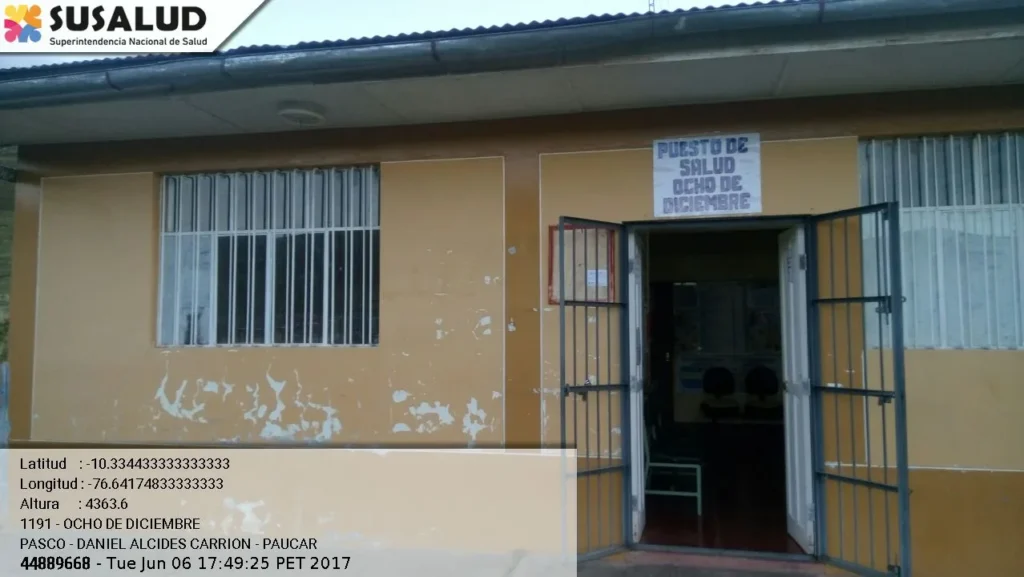 Ocho de Diciembre en Paucar, Pasco