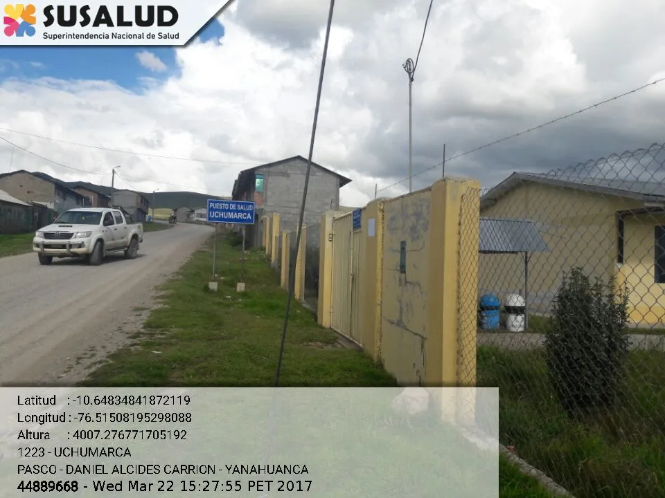 Uchumarca en Yanahuanca, Pasco