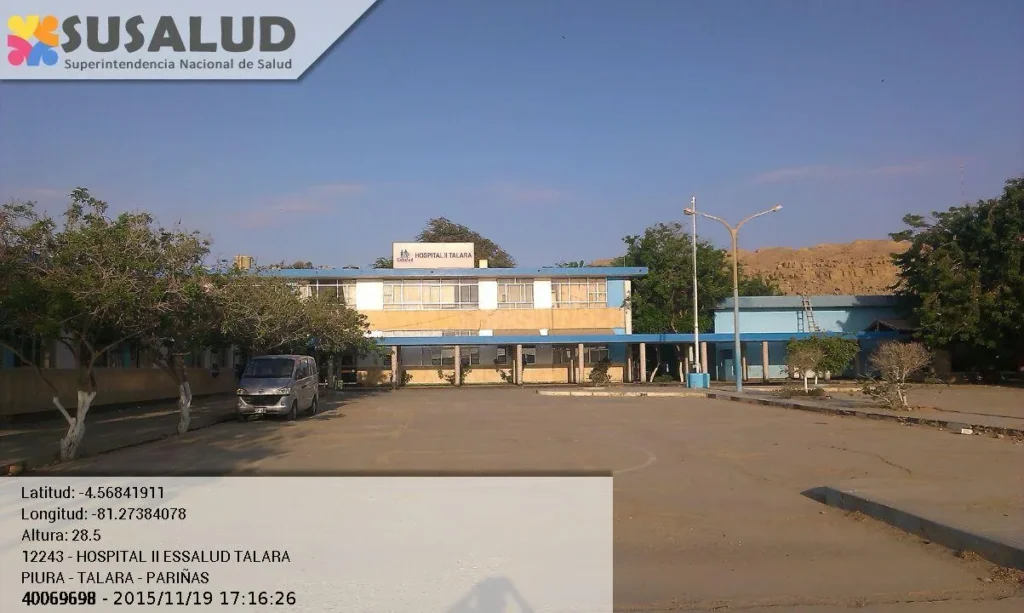 Hospital II Talara en Pariñas, Piura