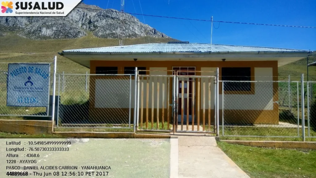 Ayayog en Yanahuanca, Pasco