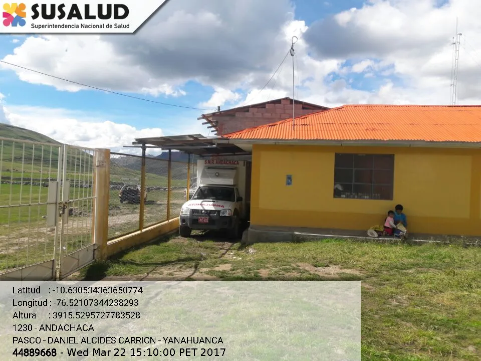 Andachaca en Yanahuanca, Pasco