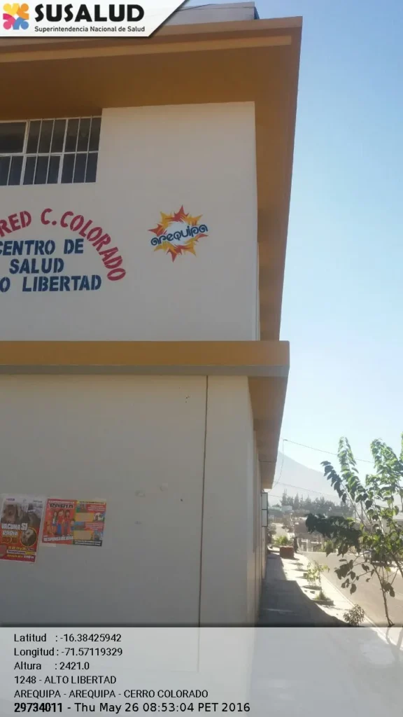 Centro de Salud Alto Libertad en Cerro Colorado, Arequipa