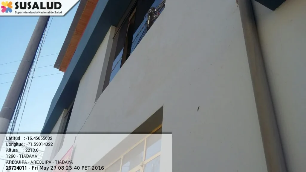 Centro de Salud Tiabaya en Arequipa