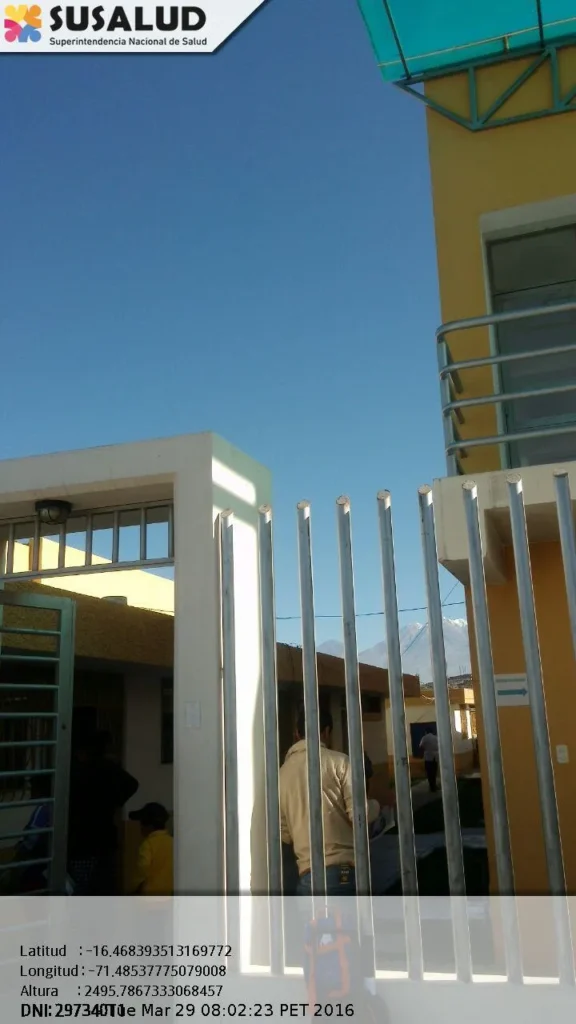 Centro de Salud de Characato en Arequipa