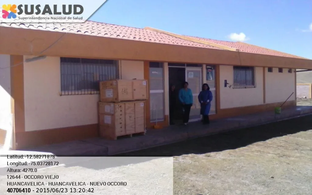 Occoro Viejo en Nuevo Occoro, Huancavelica