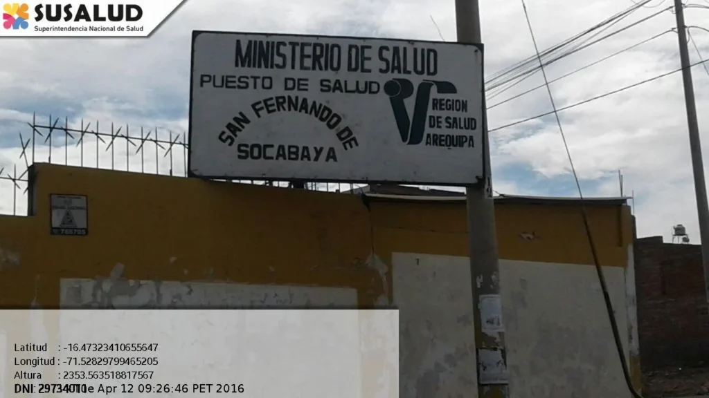 Centro de Salud San Fernando en Socabaya, Arequipa