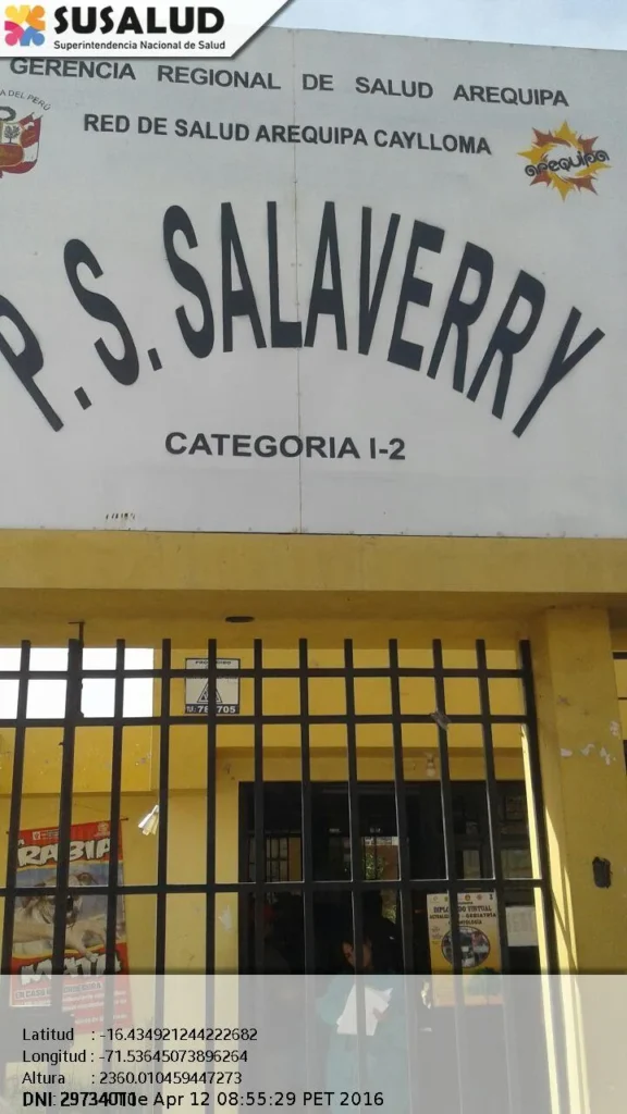 Puesto de Salud Salaverry en Socabaya, Arequipa