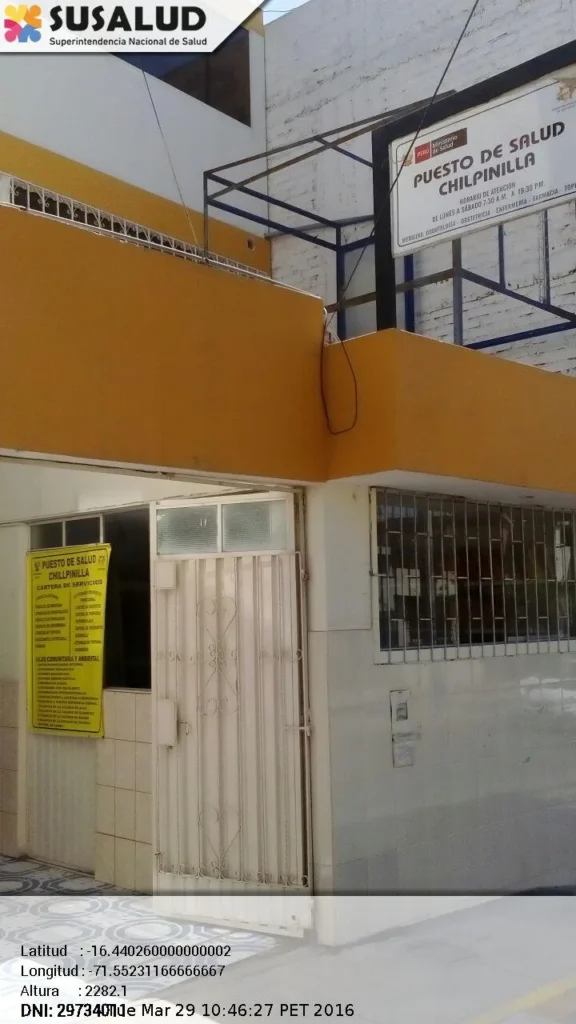 Puesto de Salud Chilpinilla en Jacobo Hunter, Arequipa