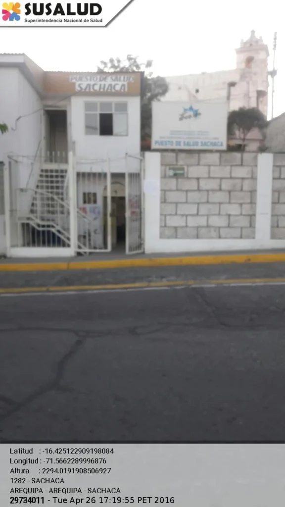 Puesto de Salud Sachaca en Arequipa