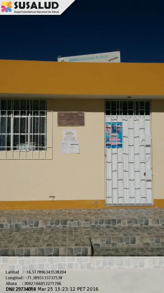 Puesto de Salud Piaca en Pocsi, Arequipa