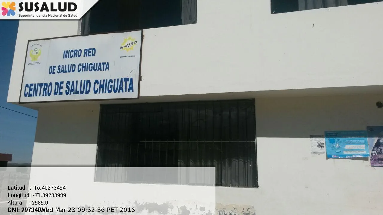 Centro de Salud Chiguata