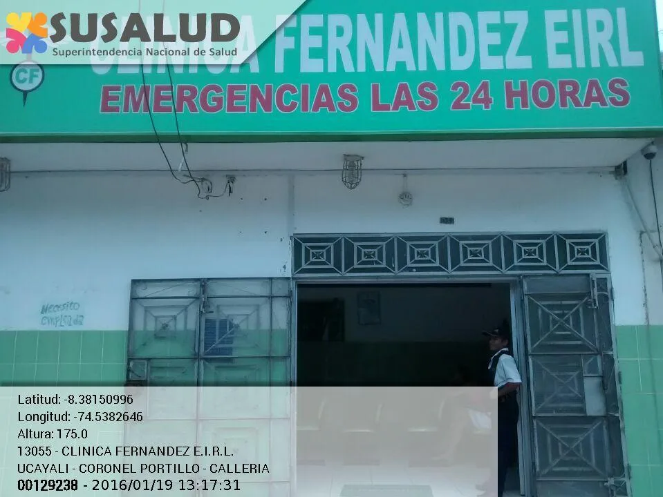 Clinica Fernandez S.r.l en Calleria, Ucayali