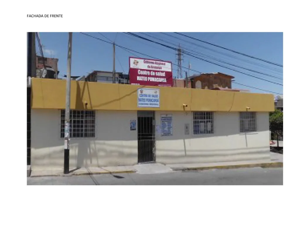 Centro de Salud Mateo Pumacahua en Miraflores, Arequipa