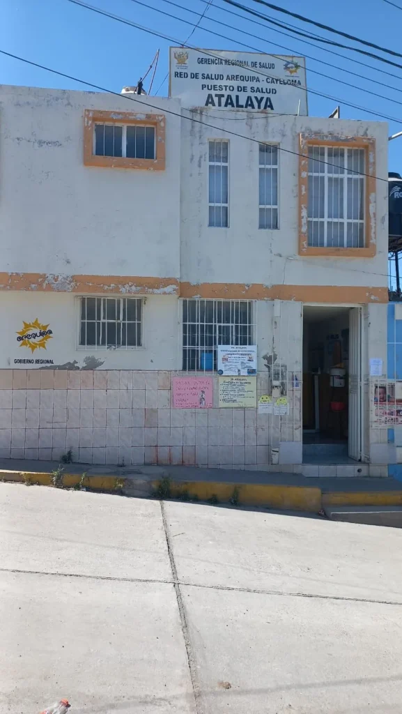 Puesto de Salud Atalaya en Mariano Melgar, Arequipa