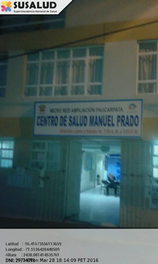 Centro de Salud Manuel Prado en Paucarpata, Arequipa