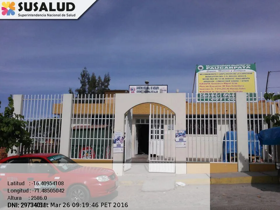 Centro de Salud Miguel Grau B en Paucarpata, Arequipa